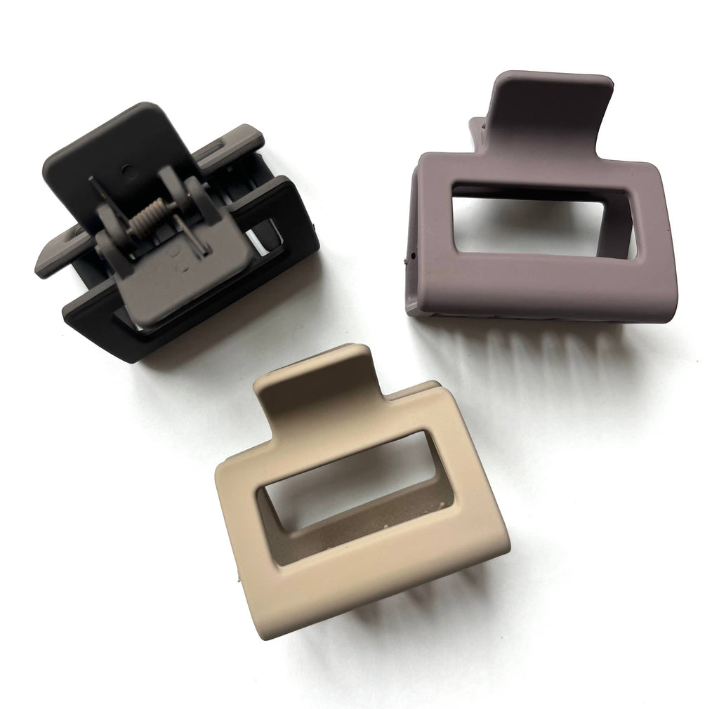 Small/Medium Square Hair Claw Clips