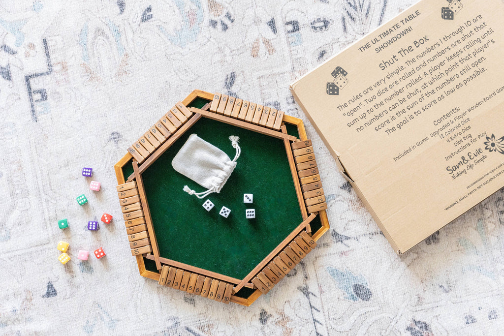 Shut The Box Dice Game