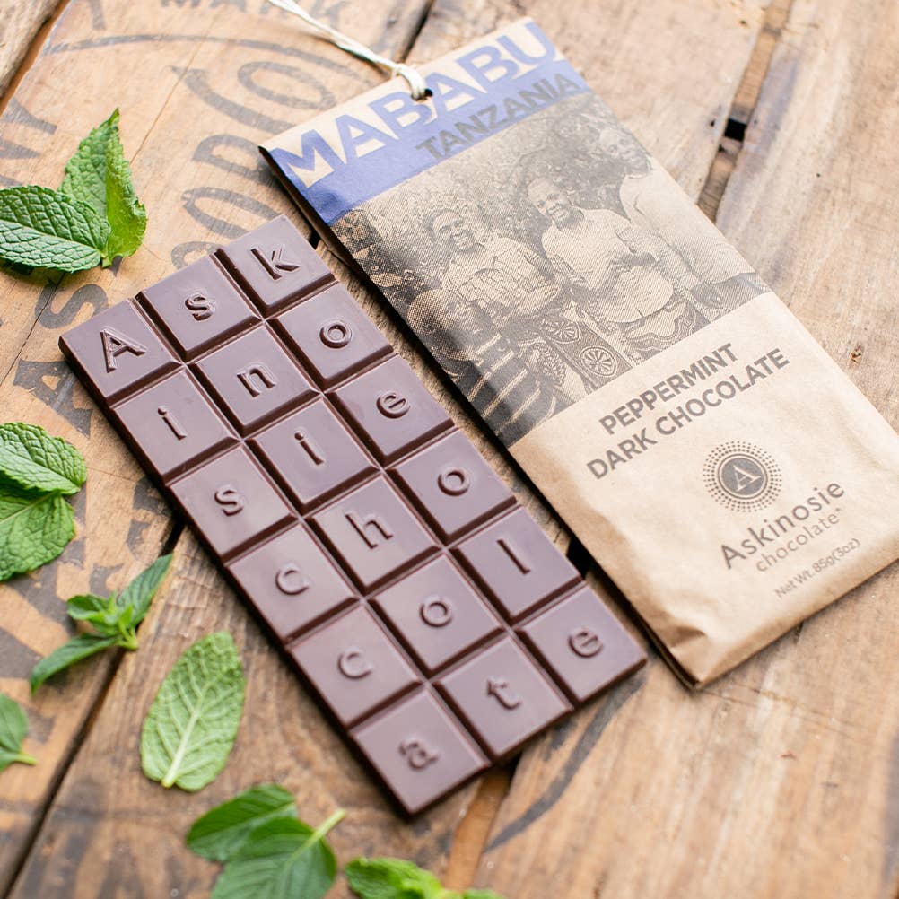 Peppermint Dark Chocolate Bar (POP of 15)