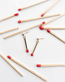 Matchstick Earrings