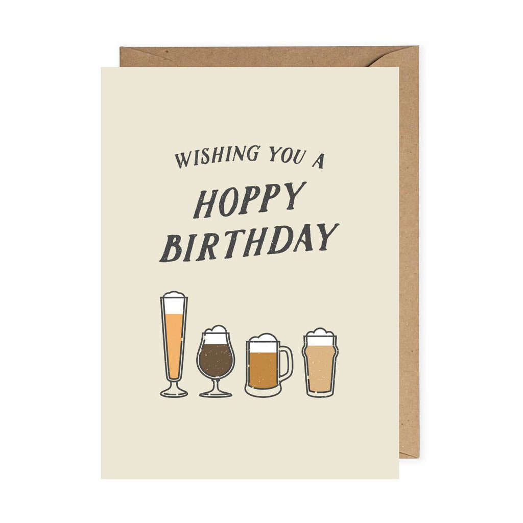 Hoppy Birthday Beer Greeting Card