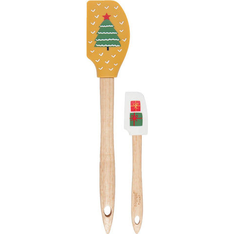 Ugly Christmas Sweater Silicone Spatulas Set of 2