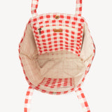 Carryall Tote - Tomato Gingham