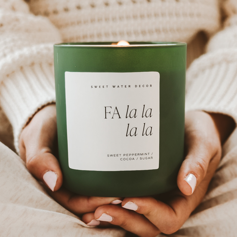 Fa La La La La 15 oz Soy Candle