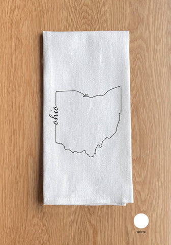 State Scripted Towel