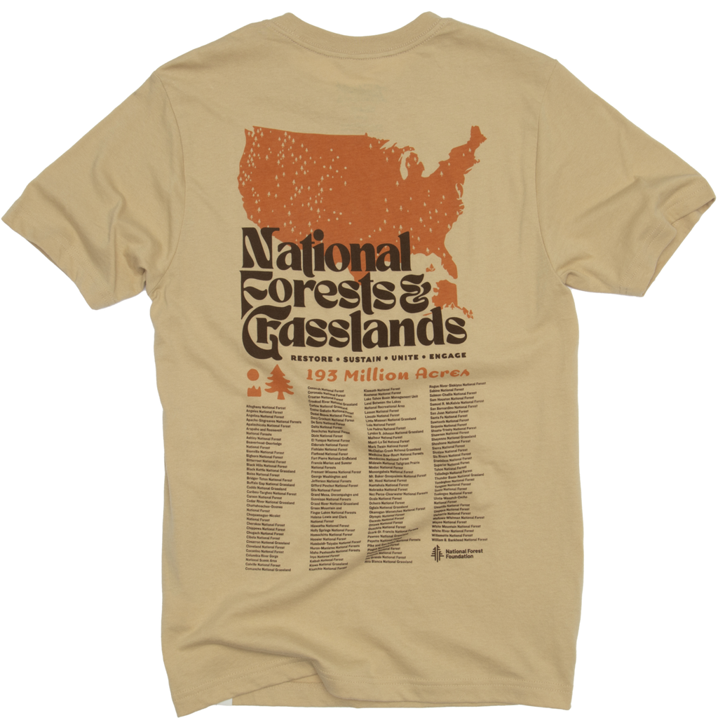 National Forests and Grasslands Pocket Tee