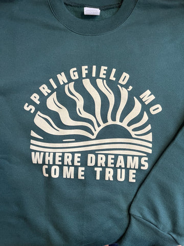 Springfield Where Dreams 2.0 Crewneck