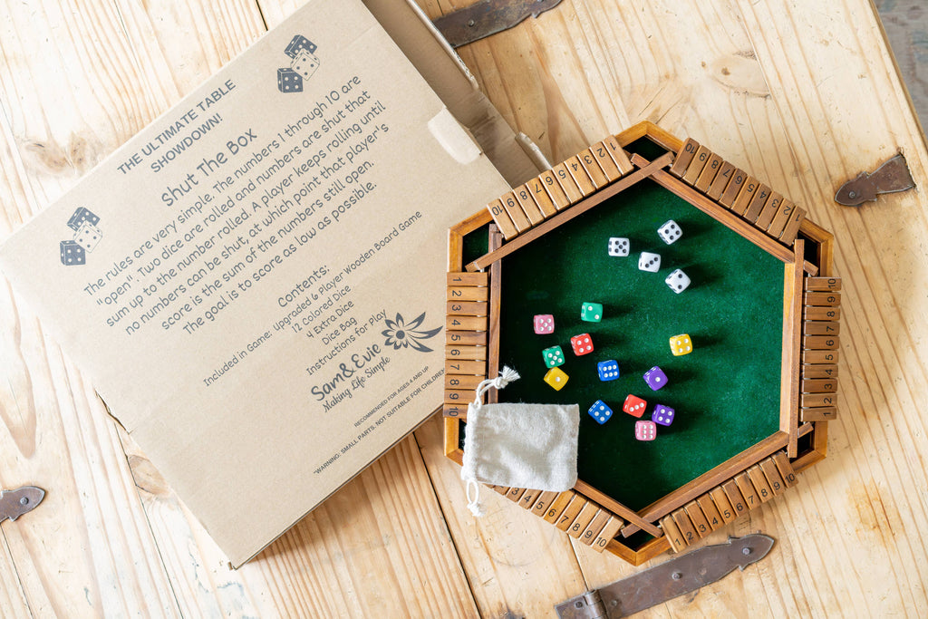 Shut The Box Dice Game