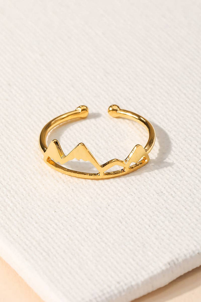 Mountain Cut Out Ring