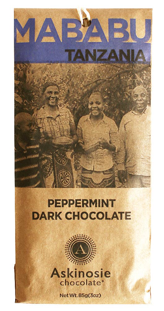 Peppermint Dark Chocolate Bar (POP of 15)