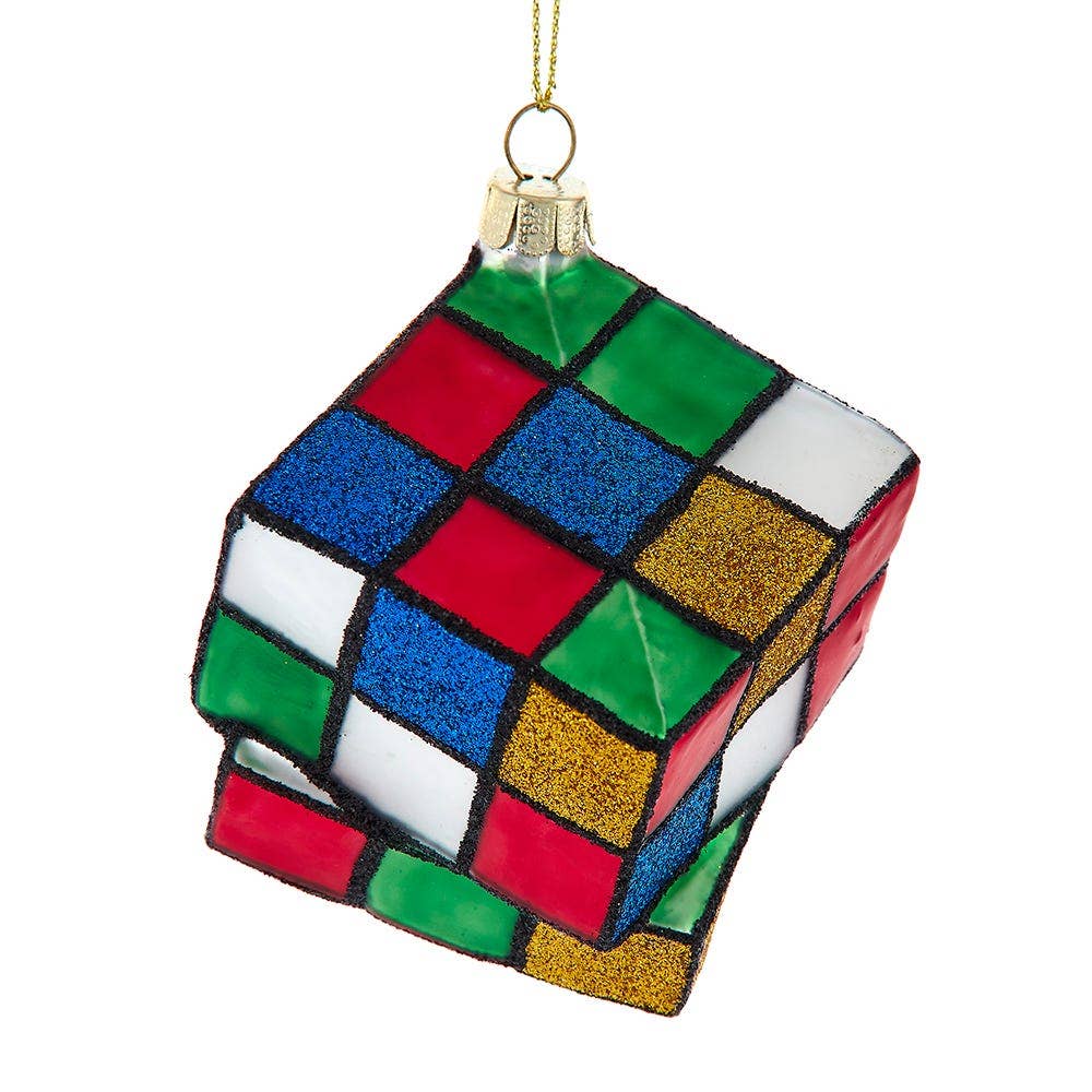 Puzzle Cube Ornament