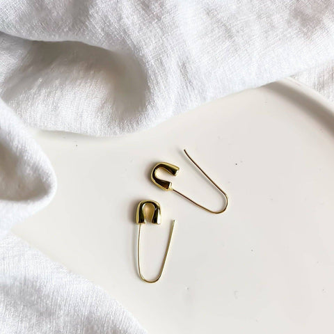 Safety Pin Earrings