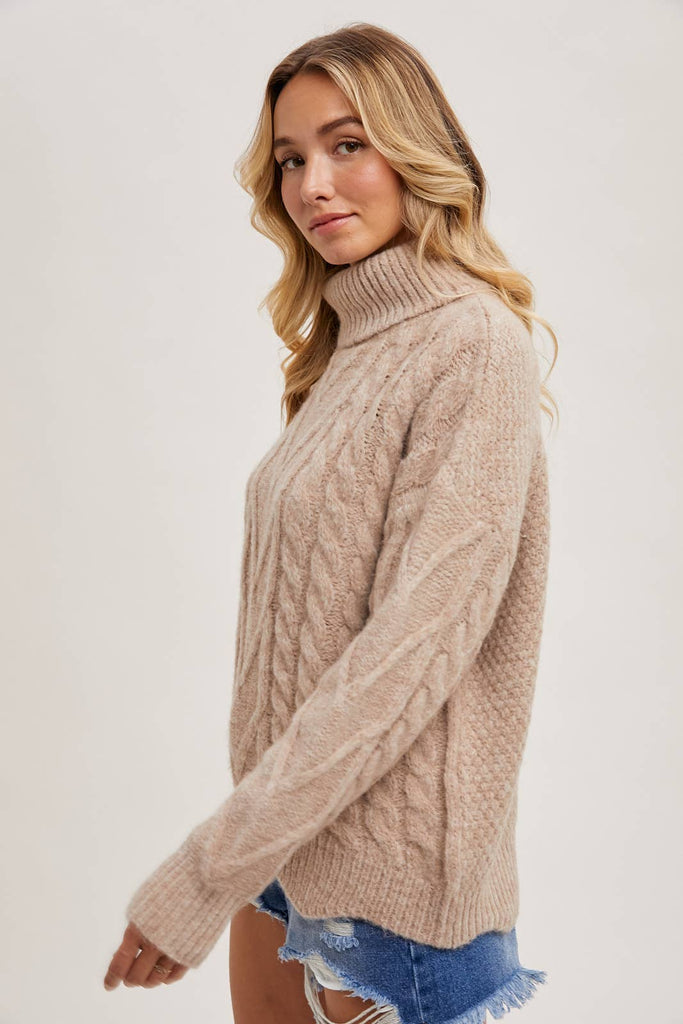 Tiana Scallop Hem Sweater