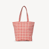 Carryall Tote - Tomato Gingham