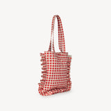 Momo Tote - Tomato Gingham