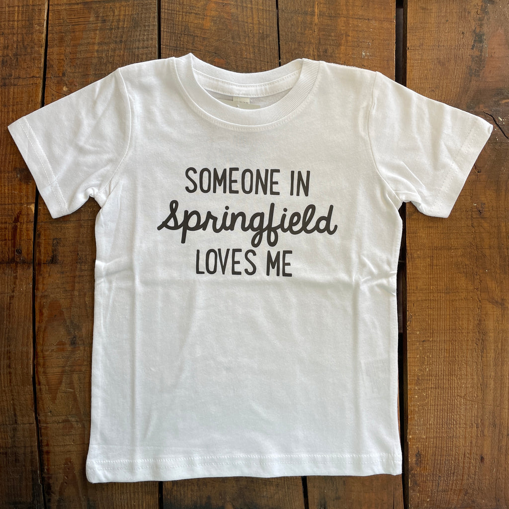 Personalized City Toddler T-Shirt - Someone Loves Me