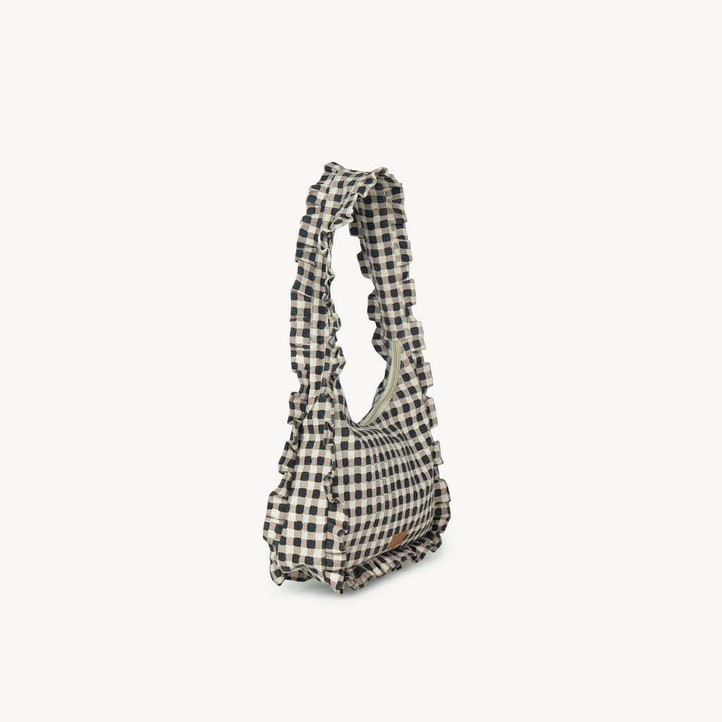 Momo Shoulder Bag - Ink Gingham