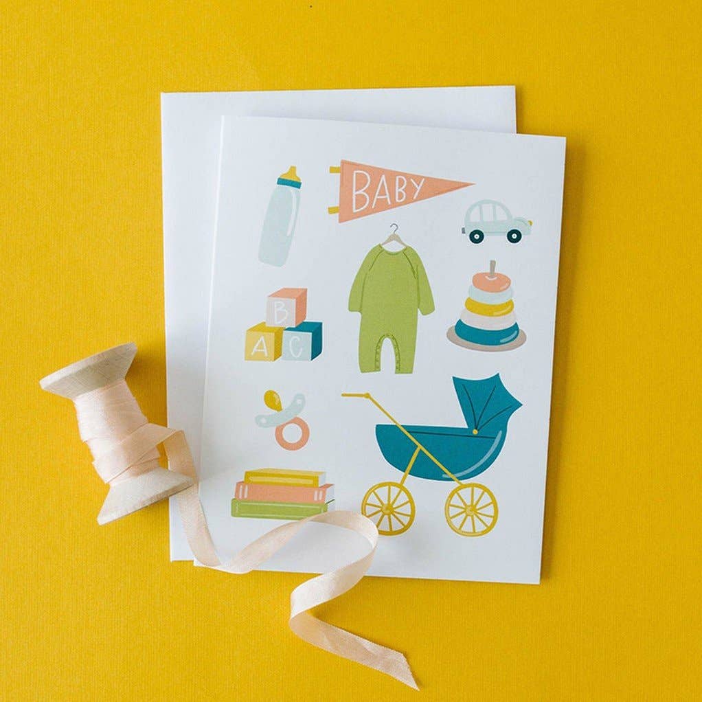 Welcome Baby Greeting Card