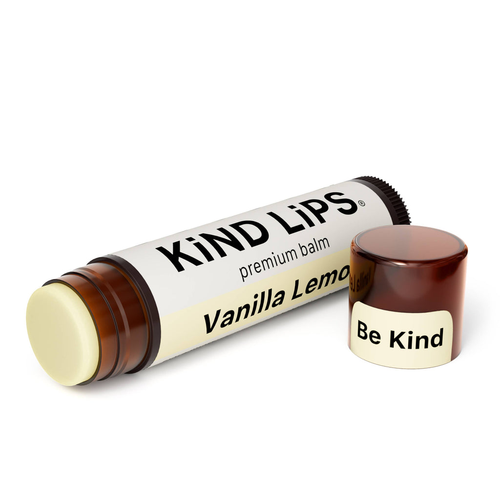 Vanilla Lemon, Organic Lip Balm, 10 Pack Refill