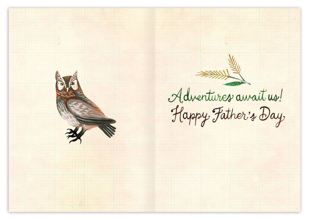 Adventure Awaits Father's Day Card