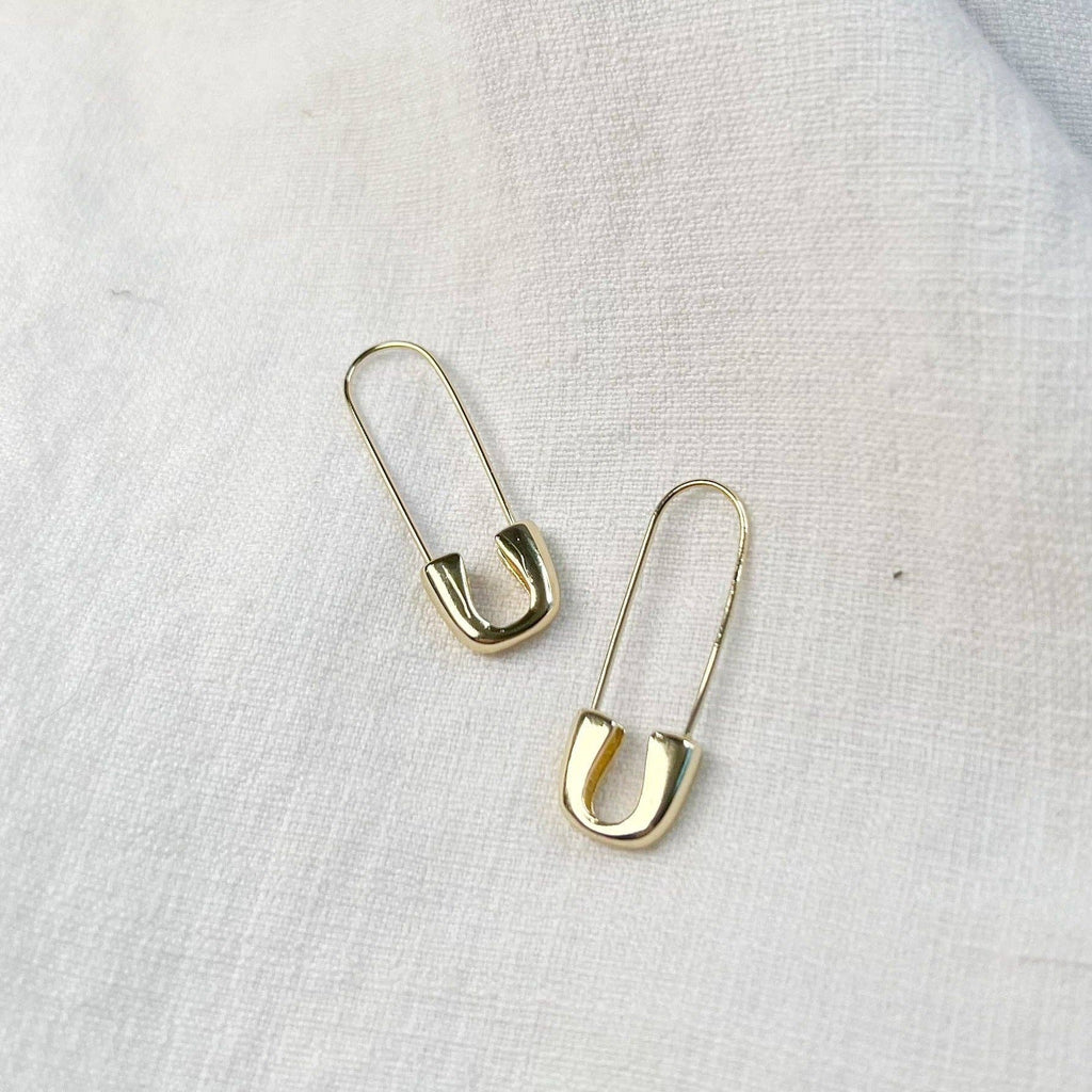 Safety Pin Earrings