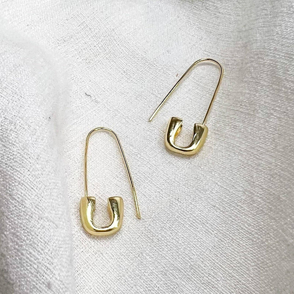 Safety Pin Earrings