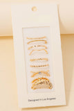 Assorted Dainty Band Rings Set